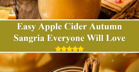 Apple Cider Autumn Sangria