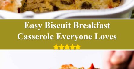 Biscuit Breakfast Casserole