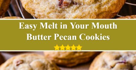 Butter Pecan Cookies