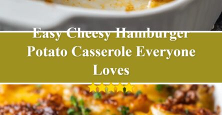 Cheesy Hamburger Potato Casserole