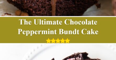 Chocolate Peppermint Bundt Cake