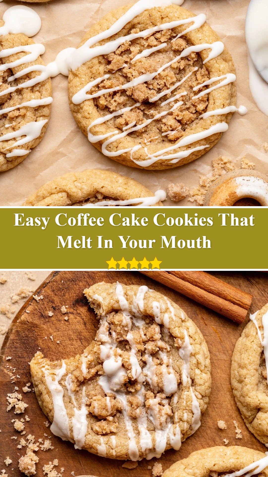 Coffee Cake Cookies