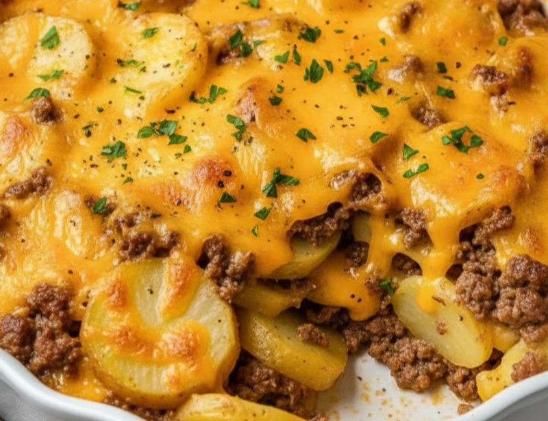 Hobo Casserole Ground Beef Recipe Easy suggested serving