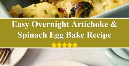 Overnight Artichoke & Spinach Egg Bake