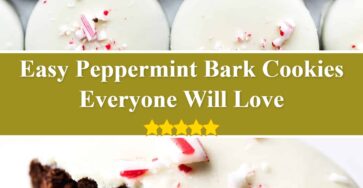 Peppermint Bark Cookies