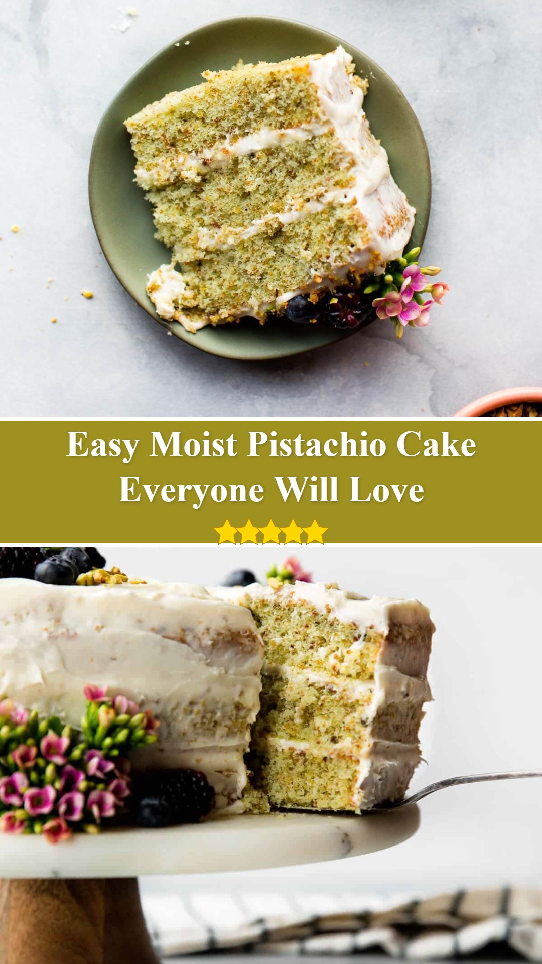 Pistachio Cake