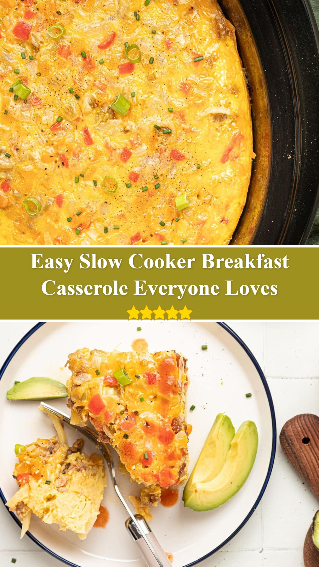 Slow Cooker Breakfast Casserole