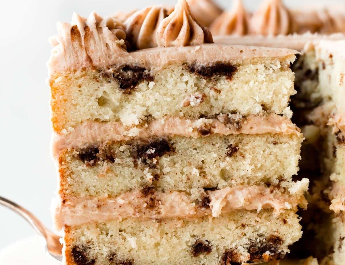 Snickerdoodle Cake suggested serving