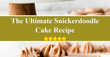 Snickerdoodle Cake