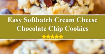 Softbatch Cream Cheese Chocolate Chip Cookies